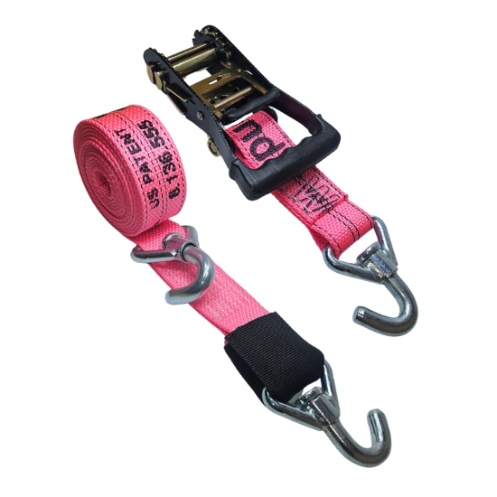 Low Pro Hook HD Ratchet Strap - Diamond Weave