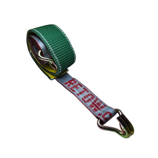 SecureTow PVC Coated Full Sleeve - Wire J Hook