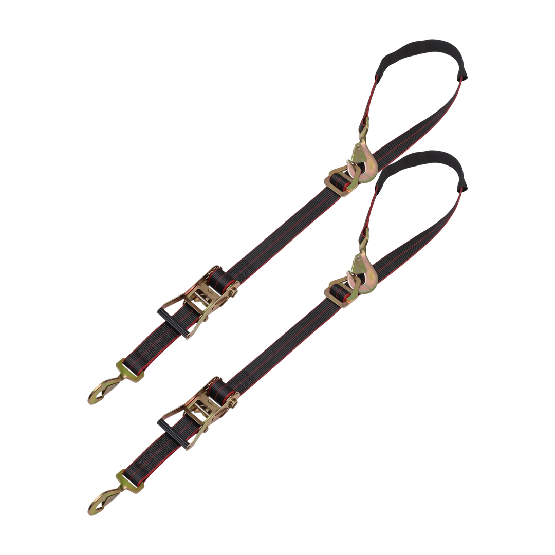 SecureTow Standard 2pk - Twisted Snap Hook Axle Strap