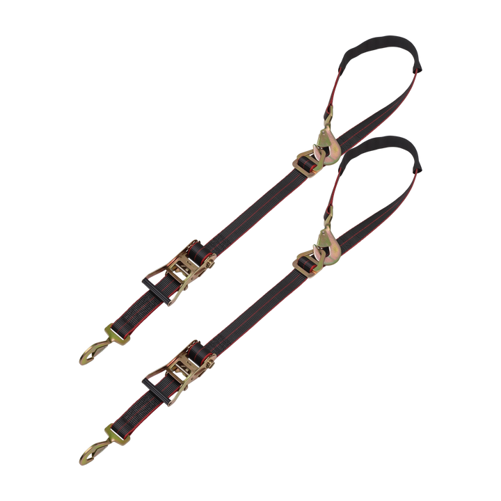 SecureTow Standard 2pk - Twisted Snap Hook Axle Strap