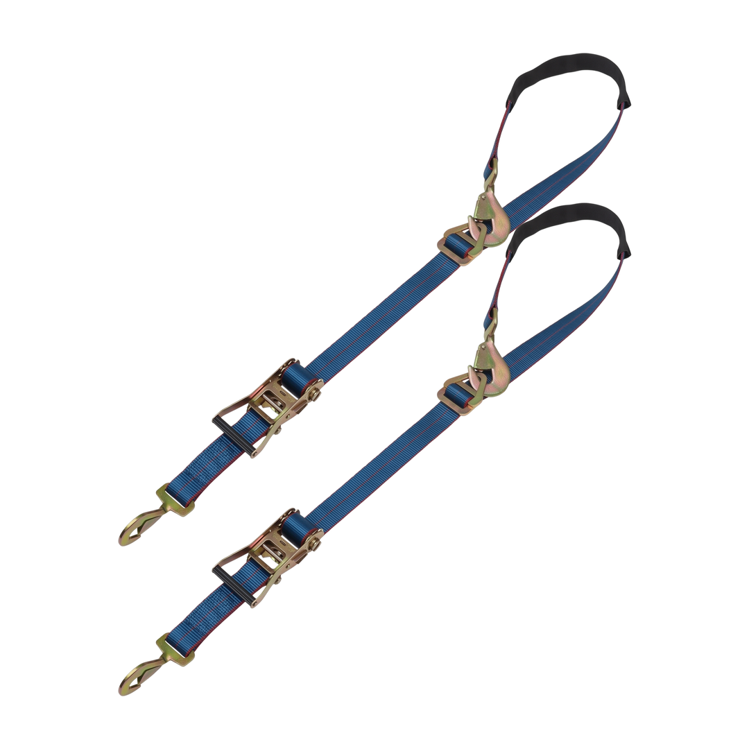 SecureTow Standard 2pk - Twisted Snap Hook Axle Strap