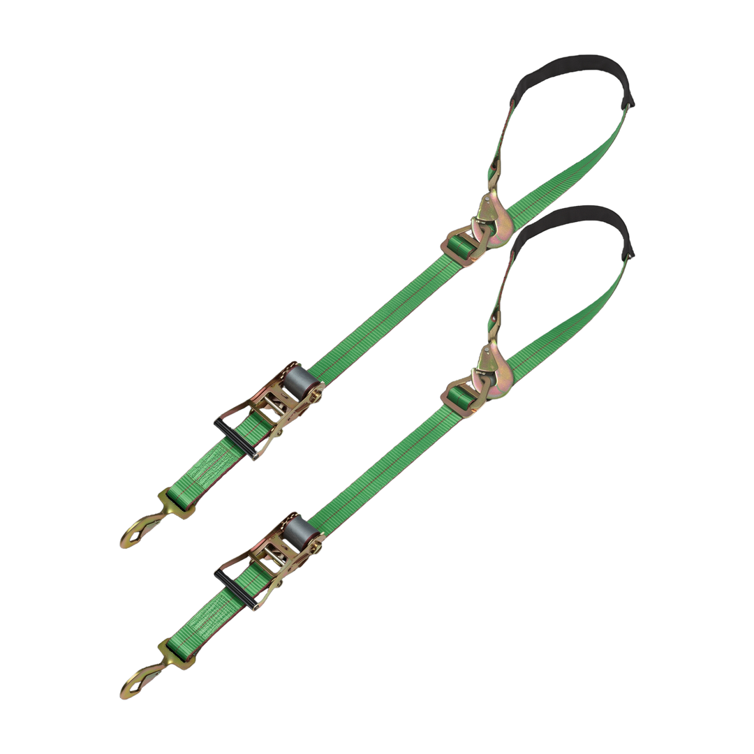 SecureTow Standard 2pk - Twisted Snap Hook Axle Strap