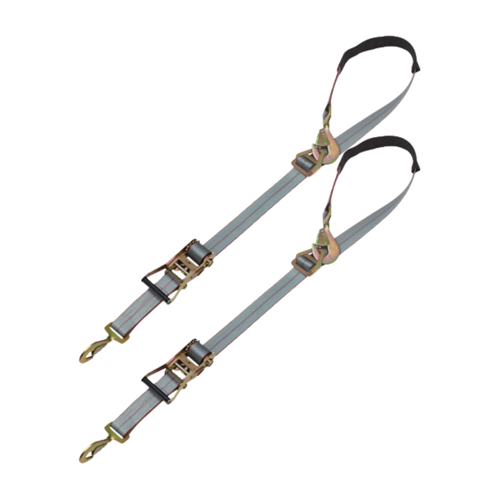 SecureTow PVC 2pk - Twisted Snap Hook Axle Strap