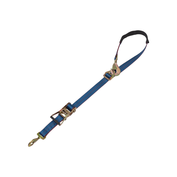 SecureTow Standard Single - Twisted Snap Hook Axle Strap