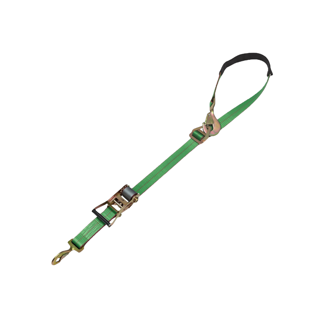 SecureTow Standard Single - Twisted Snap Hook Axle Strap