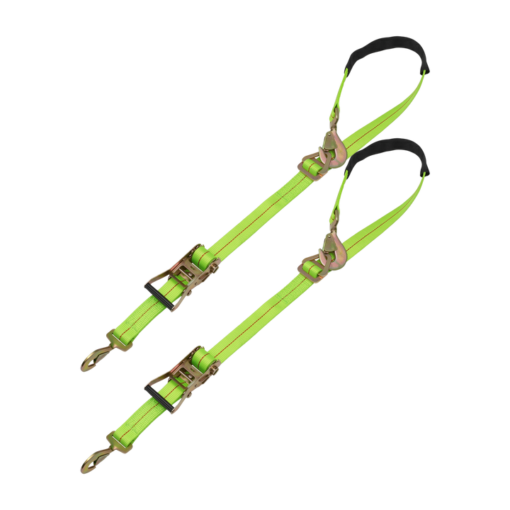 SecureTow PVC 2pk - Twisted Snap Hook Axle Strap