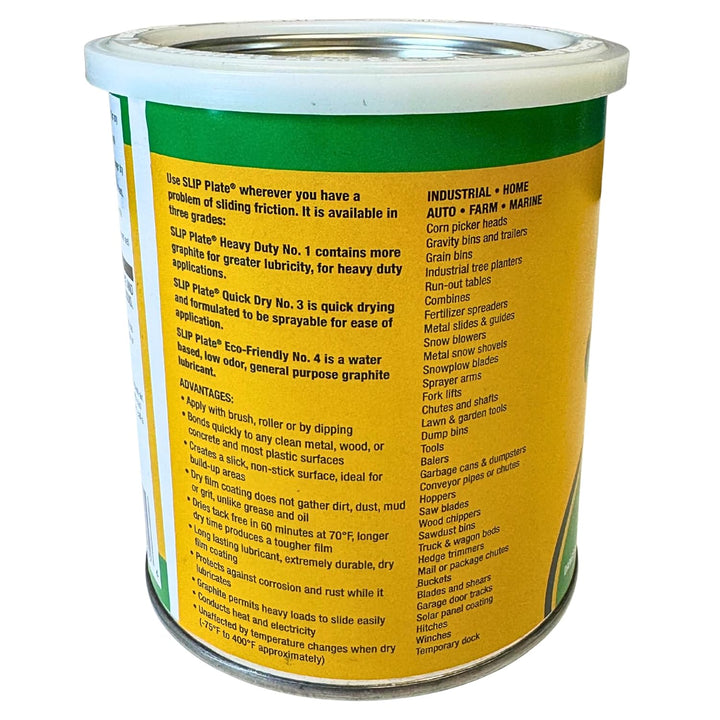 SLIP Plate® – Dry Graphite Lubricant