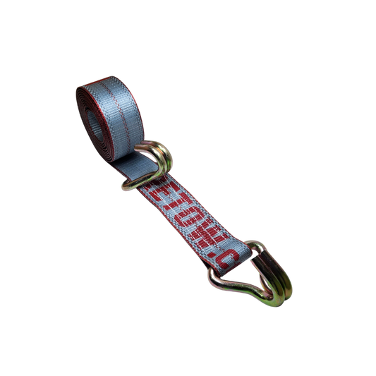 SecureTow PVC Protected - Clean - Wire J Hook