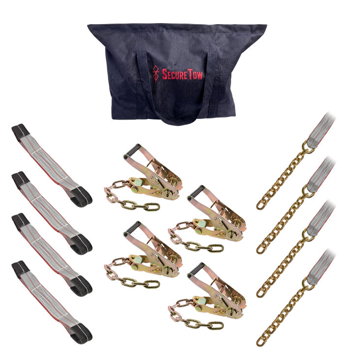 Tejido de Diamante - Kit de Correa de 8 Puntos y 14&