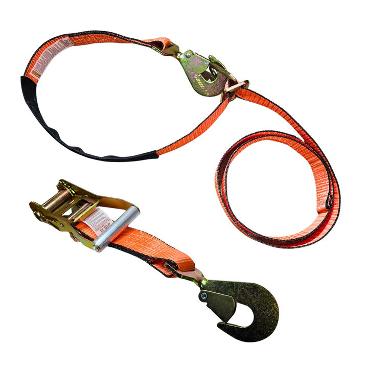 SecureTow Standard - Twisted Snap Hook Axle Strap