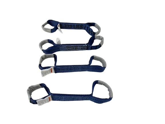 Standard - 8 Point 14' Blue Strap Kit - 12" Chain Tail