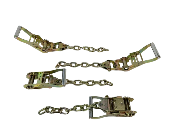 Standard - 8 Point 14' Blue Strap Kit - 12" Chain Tail