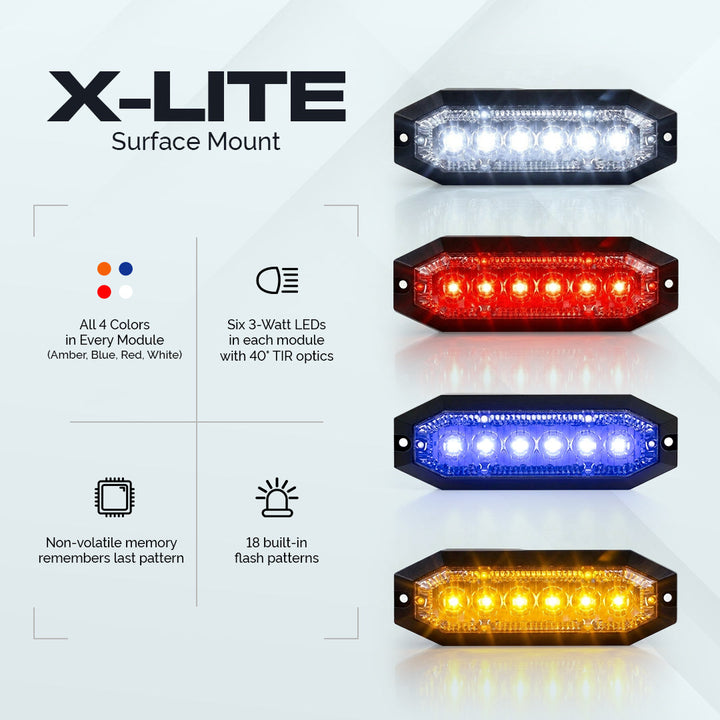 UBL X-Lite (4 Color) Surface Mount