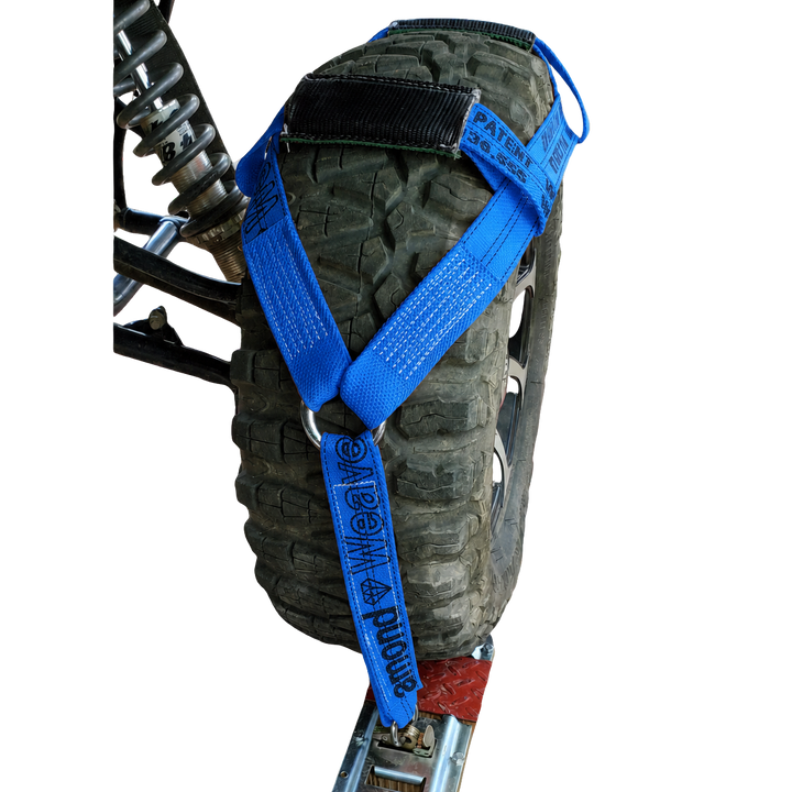 UTV Tire Bonnet Single - E Track Diamond Weave