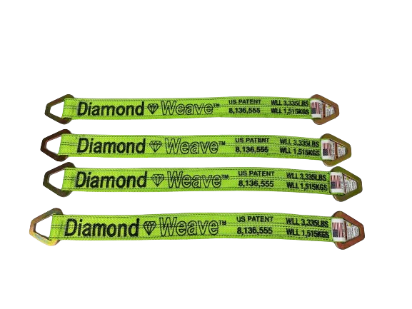 Diamond Weave 24" Three-ply Axle Strap