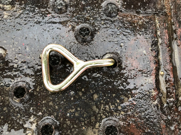 Diamond Weave 2,000 WLL - Miller Hook - Ratchet Wheel Strap 12ft