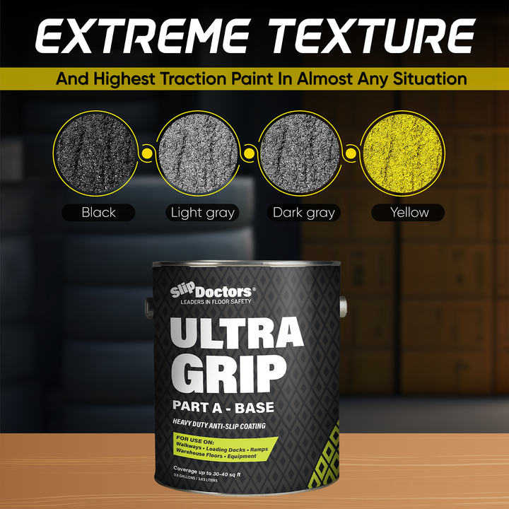 Pintura Epoxi Antideslizante Ultra Grip Premium Extra Textura