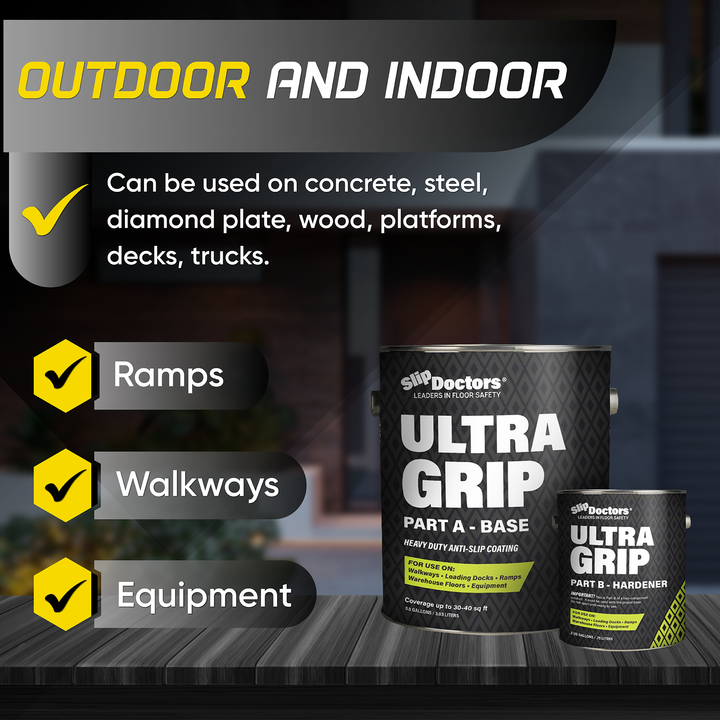 Pintura Epoxi Antideslizante Ultra Grip Premium Extra Textura