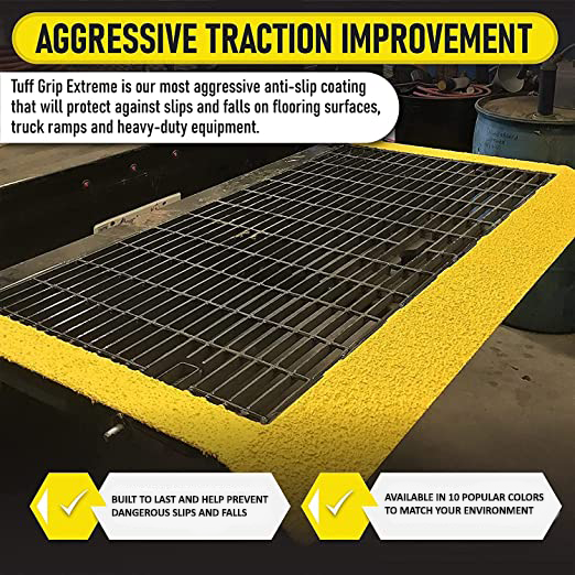 Tuff Grip &amp; Tuff Grip Extreme - Aggressive Traction Non-Skid Floor Paint
